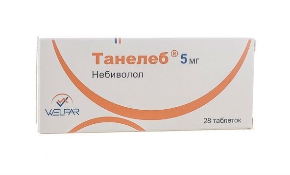 Танелеб таблетки 5 мг № 28