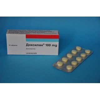 Доксилан таблеткалар 100 мг № 10