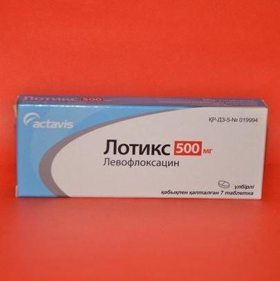 Лотикс таблеткалар 500 мг № 30