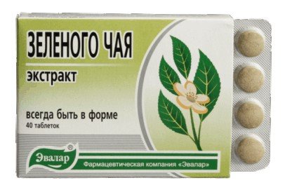 Зеленого чая экстракт таблетки № 40