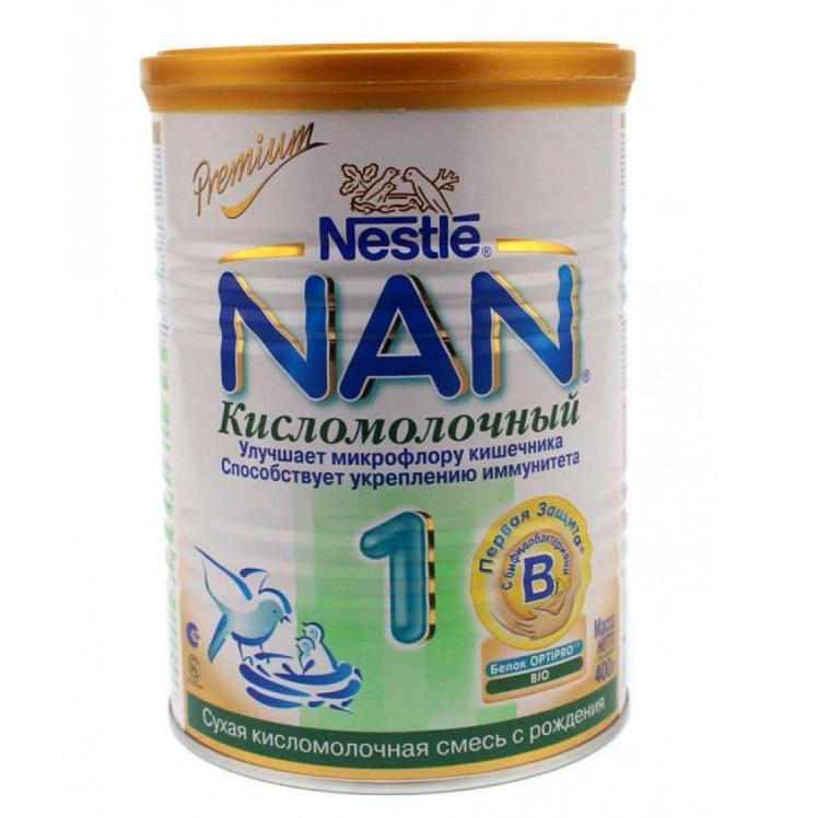 Молочная смесь Нан-1 кисломолочный 400 гр