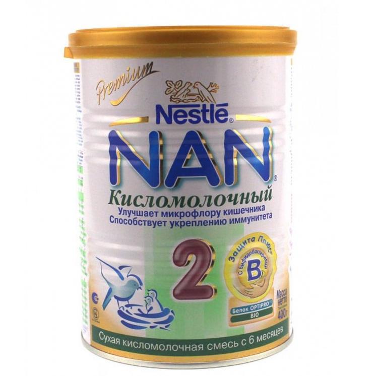 Молочная смесь Нан-2 кисломолочный 400 гр