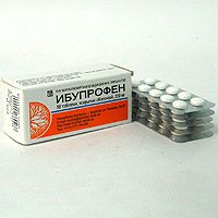 Ибупрофен таблетки 200 мг № 10