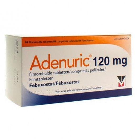 Аденурик таблеткалар 120 мг № 28