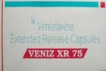 Вениз XR таблетки 75 мг № 30