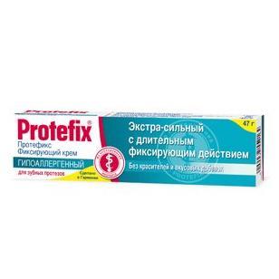 Протефикс Экстра-сильный фиксирующий гипоаллергенный крем 40 мл