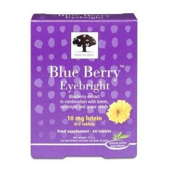 Блю Берри Nordic (Blue Berry Eyebright) көзге  таблеткалар № 60