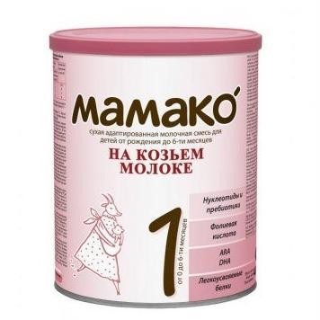 Мамако 1 ешкі сүтінің қоспасы 400 гр