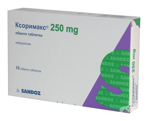 Ксоримакс таблеткалар 250 мг № 14