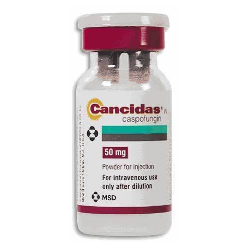 Кансидас лиофилизат для приготовления раствора для инфузий 50 мг № 1