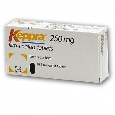 Кеппра таблетки 250 мг № 30