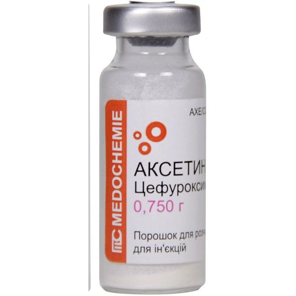 Аксетин порошок для инъекций 750 мг № 1 в Шымкенте: цена а аптеках .