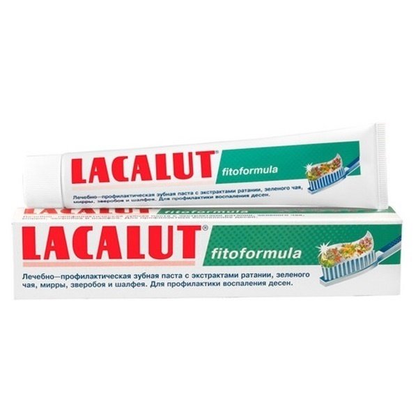 Зубная паста Lacalut Fitoformula 50 мл