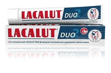 Зубная паста Лакалут Duo 75 мл