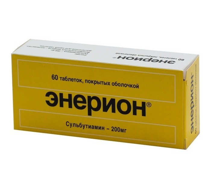 Энерион таблеткалар 200 мг № 20