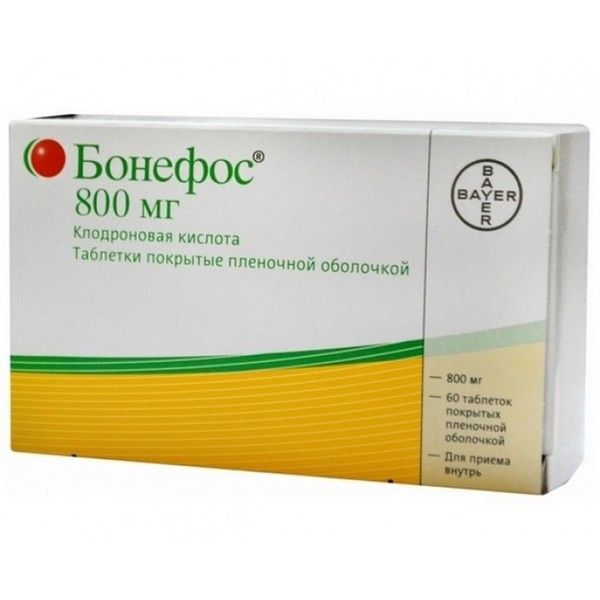 Бонефос таблетки 800 мг № 60