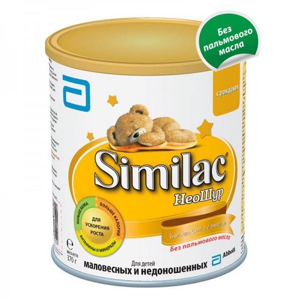 Молочная смесь Симилак Неошур для недоношенных детей 370 гр