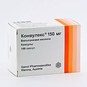 Конвулекс капсулалар 150 мг № 100