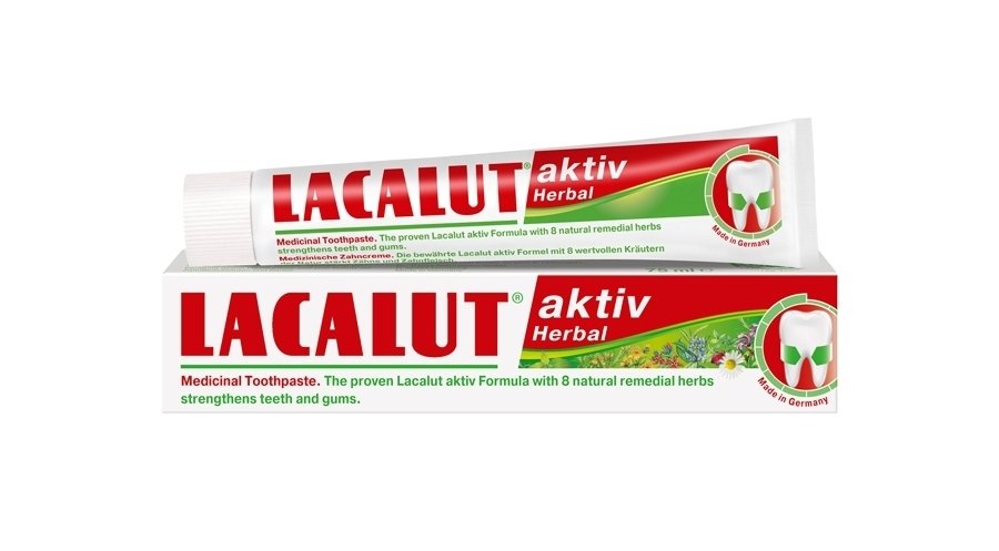 Зубная паста Lacalut Activ Herbal 75  мл
