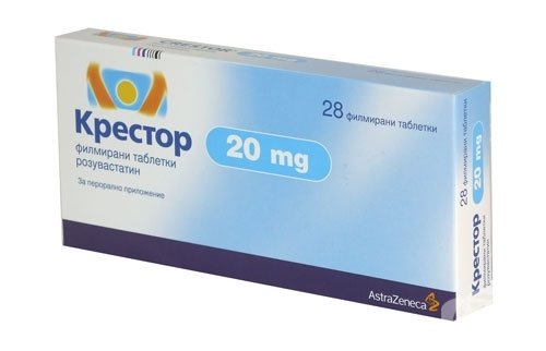 Крестор таблетки 20 мг № 28