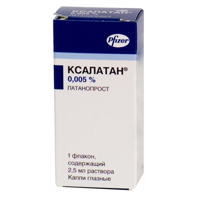 Ксалатан капли глазные 0,005% 2,5 мл в Астане: цена в аптеках .