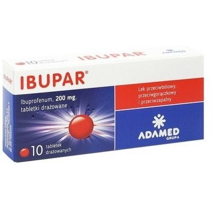 Ибупар таблетки 200 мг № 10