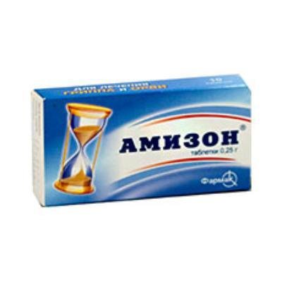 Амизон таблеткалар 250 мг № 10