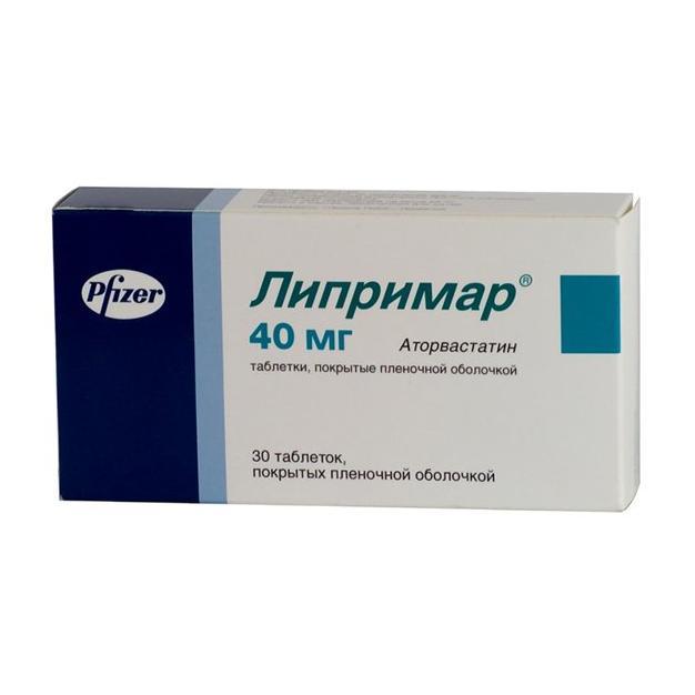 Липримар таблеткалар 40 мг № 30