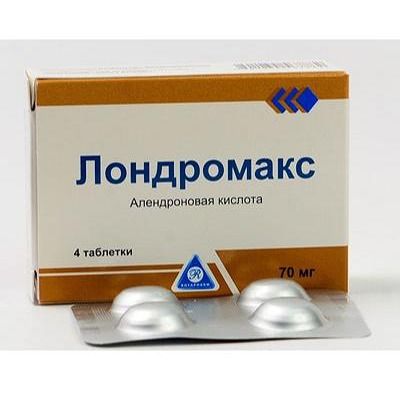 Лондромакс таблетки 70 мг № 4
