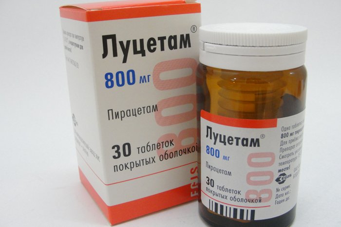 Луцетам таблетки 800 мг № 30