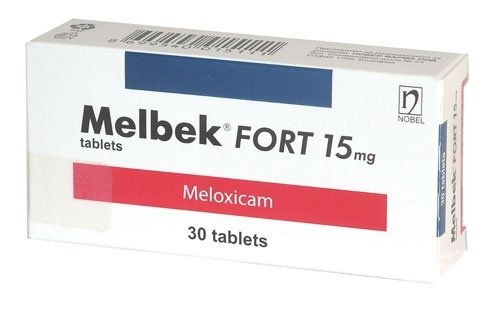 Мелбек форт таблетки 15 мг № 30