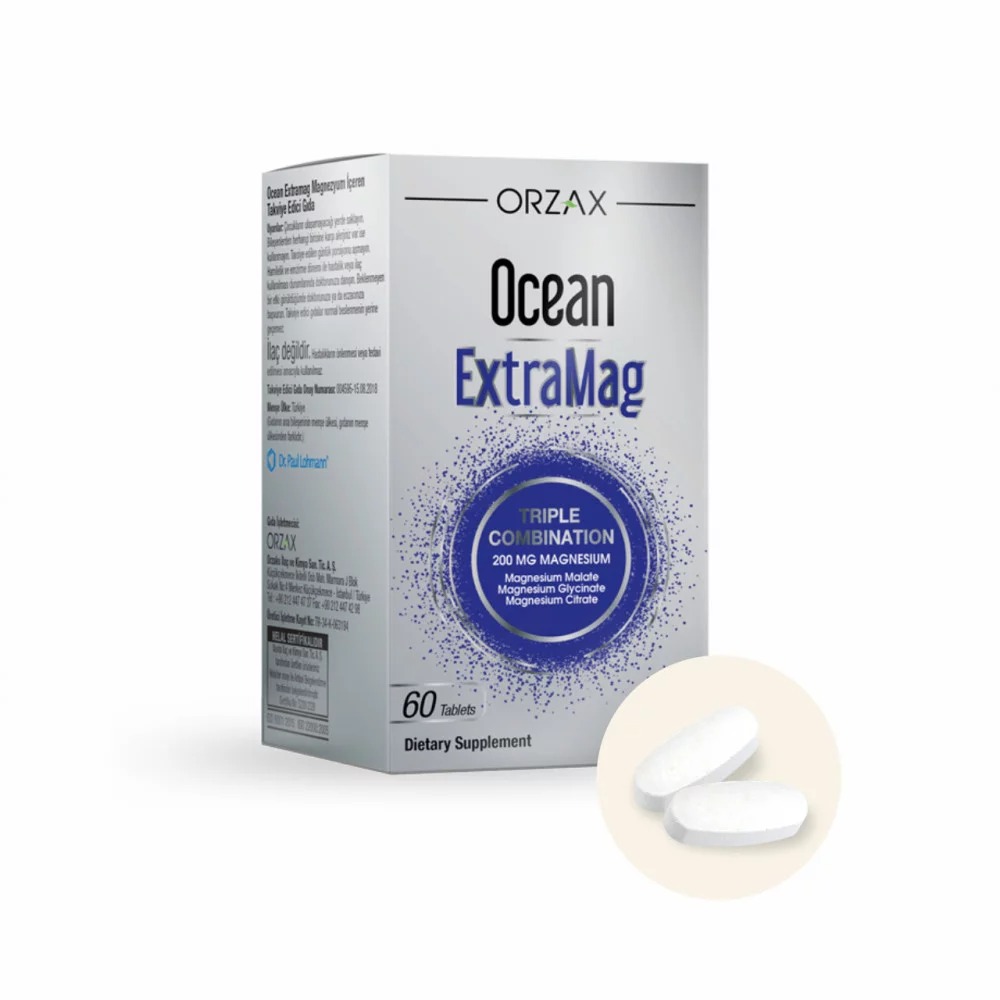 Orzax Ocean ЭкстраМаг таблеткалар № 60