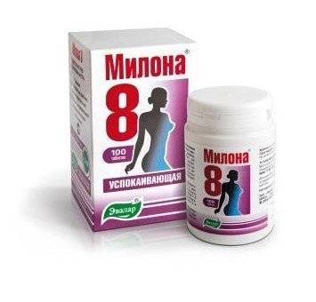 Милона-8 тыныштандыратын  таблеткалар 500 мг № 100