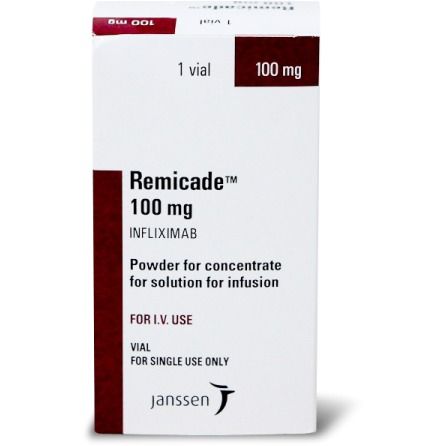 Ремикейд лиофилизат для приготовления раствора для внутривенного введения 100 мг № 1