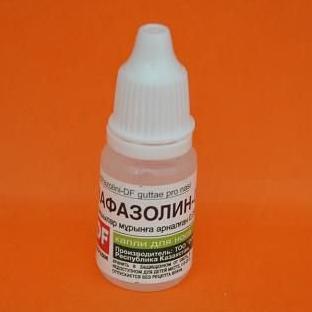 Нафазолин-DF тамшылар 0,05% 10 мл