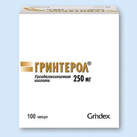 Гринтерол капсулалар 250 мг № 100