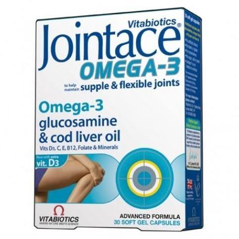 Джоинтэйс (Jointace) Омега-3 және глюкозаминмен капсулалар № 30