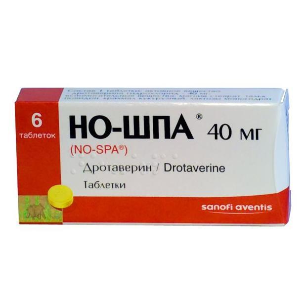 Но-шпа пуш-топ таблеткалар 40 мг № 60