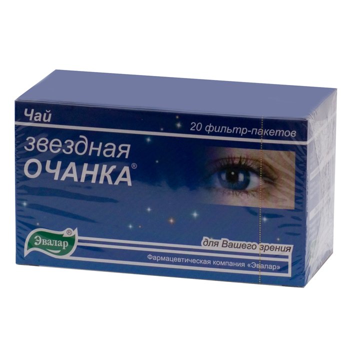 Очанка звездная фито-чай 1,5 гр № 20