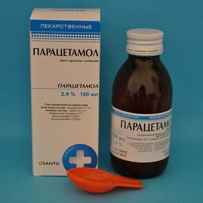 Парацетамол суспензия 2,4% 100 мл