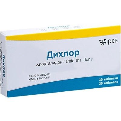 Дихлор таблеткалар 12,5 мг № 30