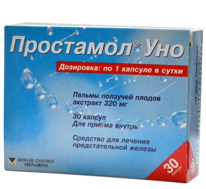 Простамол Уно капсулалар 320 мг № 60