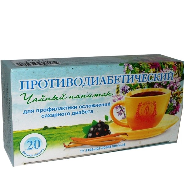 Противодиабетический фито-чай № 20