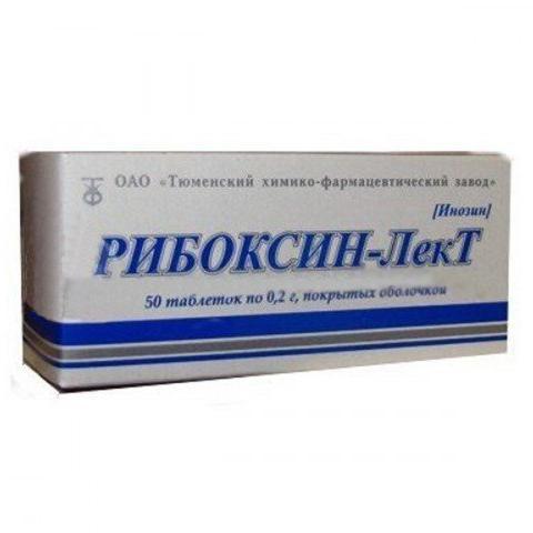 Рибоксин-ЛекТ таблеткалар 200 мг № 50
