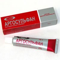 Аргосульфан крем 2% 15 гр