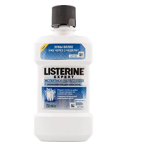 Листерин ополаскиватель для полости рта отбеливание 250 мл