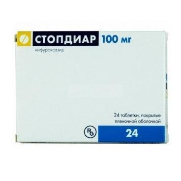 Стопдиар таблетки 100 мг № 24