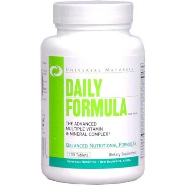 Universal Nutrition Daily Formula мультивитамины таблетки № 100