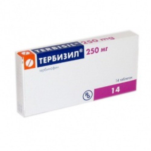 Тербизил таблеткалар 250 мг № 14