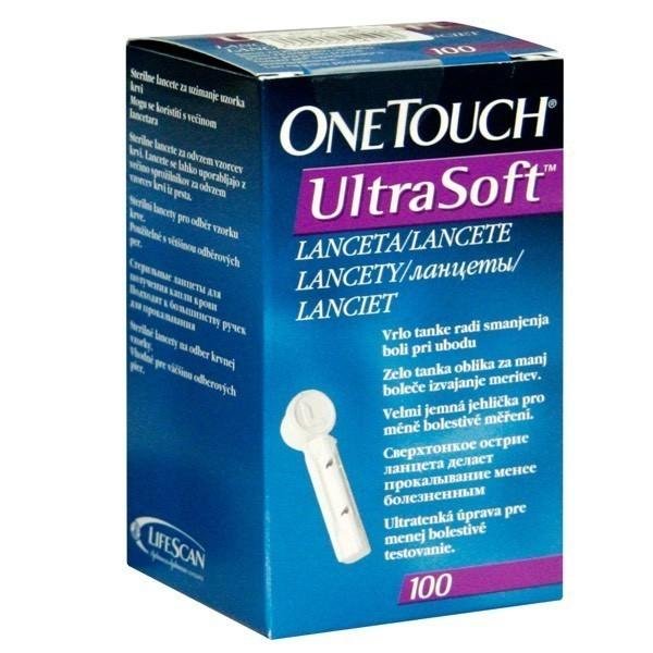 Ланцеты One Touch Ultra Soft № 25